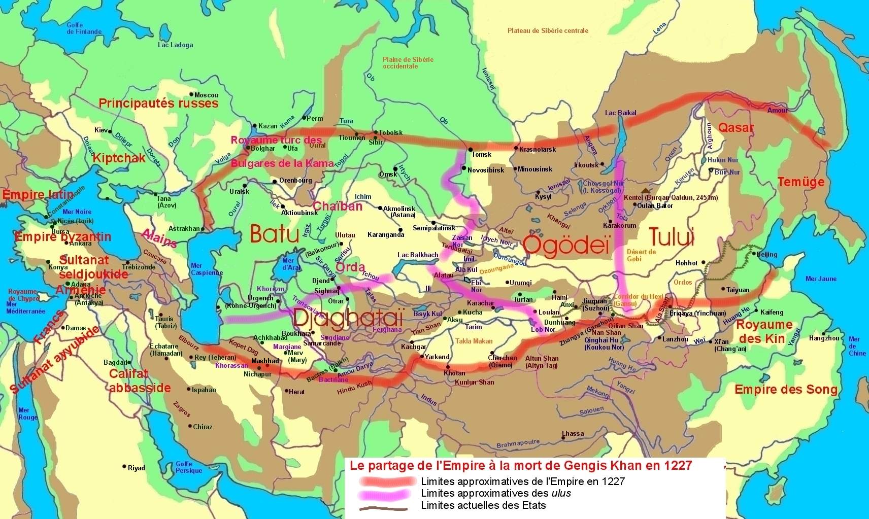 Каракорум где находится на карте. Монгольская Империя 1227. Каракорум столица монгольской империи на карте. Каракорум на карте монгольской империи. Каракорум столица монгольской империи на современной карте.
