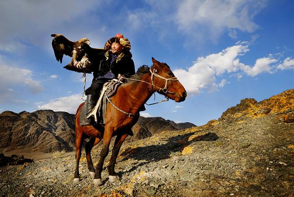 Kazakh - golden eagle hunter